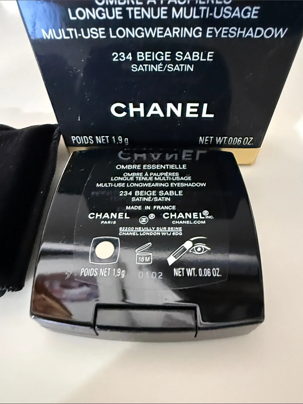 Chanel Eyeshadow 234 Beige Sable NWT